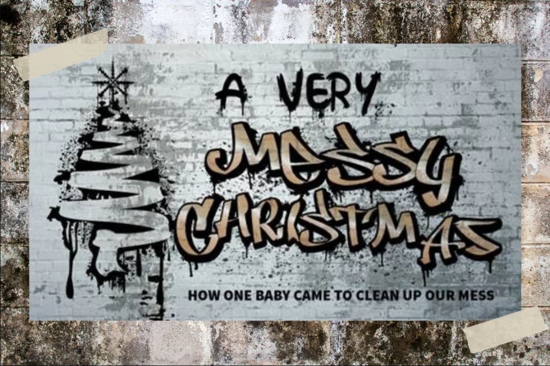 A messy Christmas image